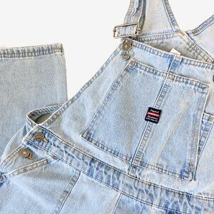 UNION BAY Faded Cotton Denim Overalls / size Small